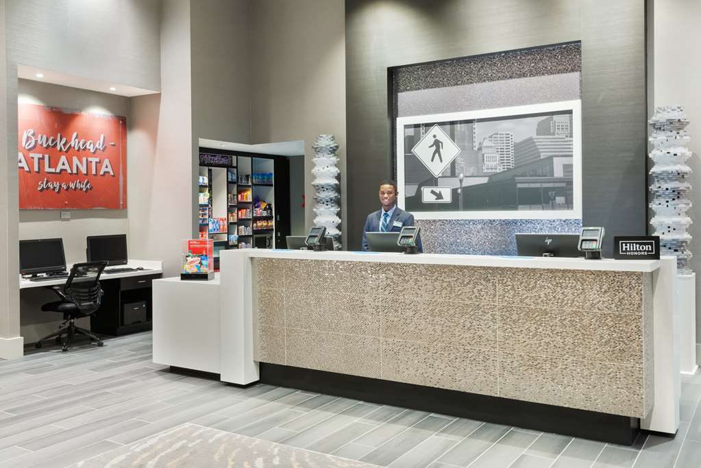 Hampton Inn & Suites Atlanta Buckhead Place Esterno foto